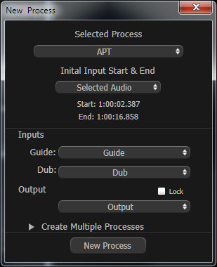 RVP Process Window